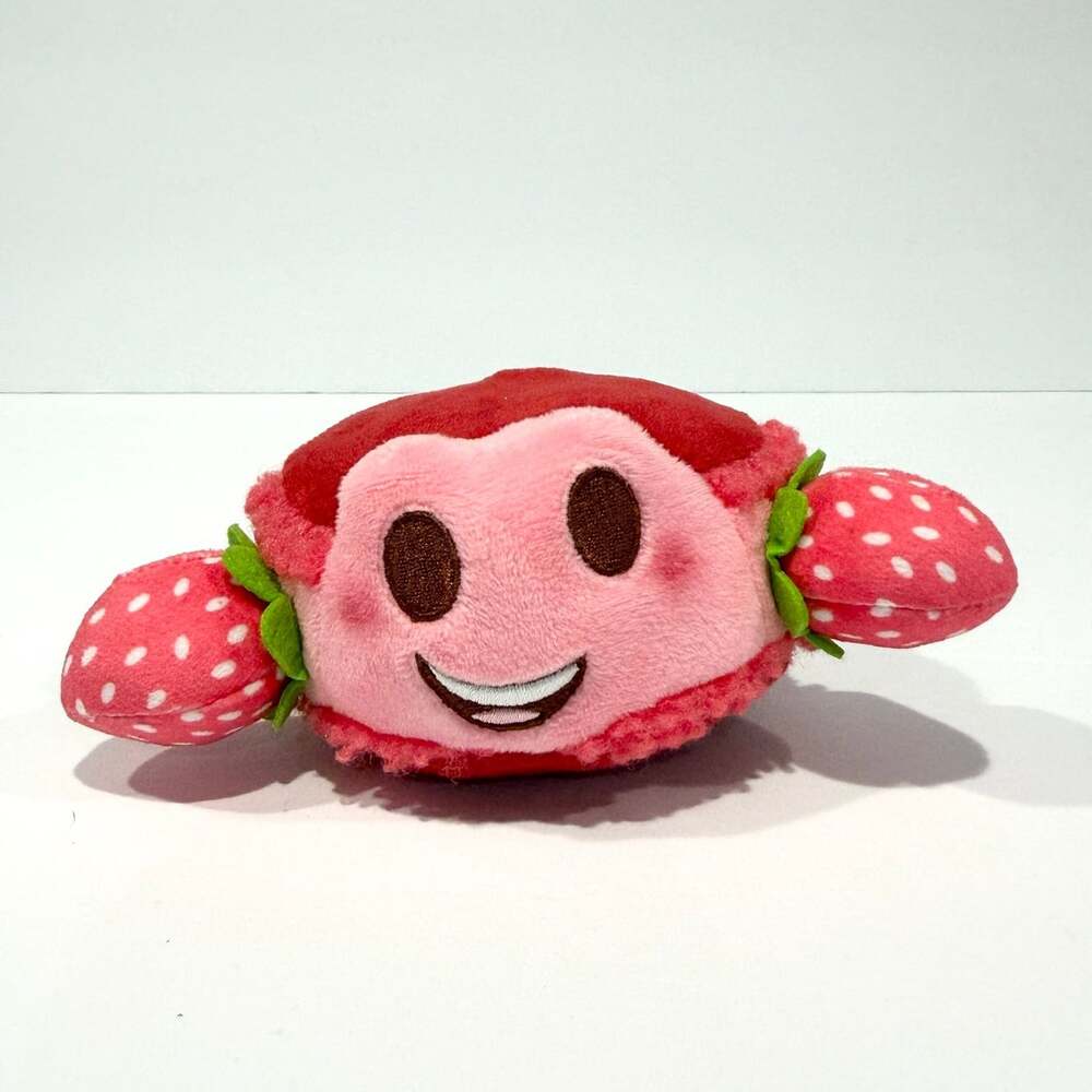 Disney Little Mermaid Sebastian Strawberry Macaron Munchlings Plush Collectible